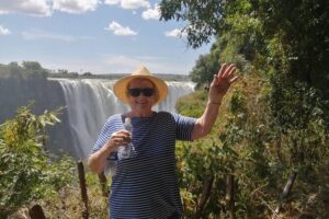 Guided Tour of the Falls (Zimbabwe side) - Big Tree: your landmark stop for scale and meaning