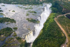Helicopter Scenic Flight over Victoria Falls 12-13 minutes Flight - Safety briefing and bubble windows: how to get the best views
