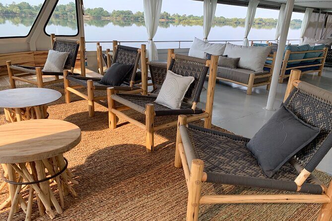 Sunset Cruise on the Zambezi River - Wildlife at the water edge: hippos, elephants, and the luck factor