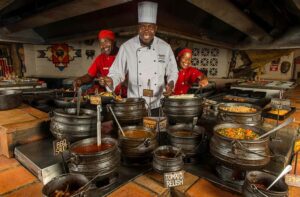 Victoria Falls: Boma Dinner and Drum Show - The Welcome Ceremony: Chitenge Wrap, Face Paint, and Quick Role-Play