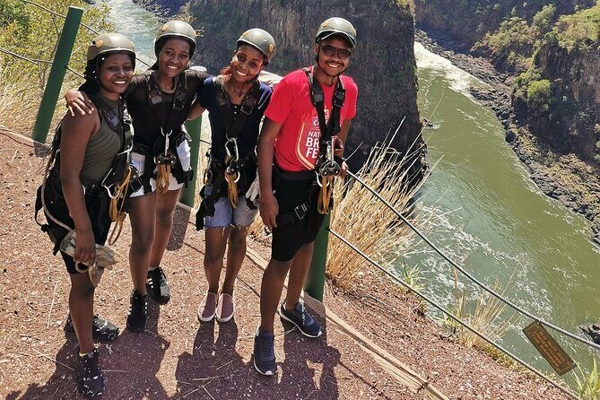 Victoria Falls Canopy Tour (Zimbabwe) - The Part That Really Matters: Harness Time and Safety Briefing