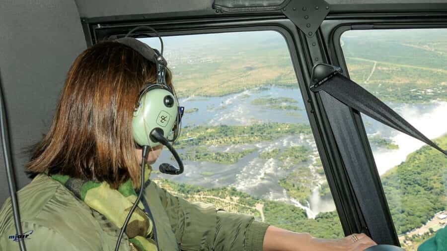 Victoria Falls: Helicopter Flight Aerial View of The Falls - First look: why this aerial view is worth it