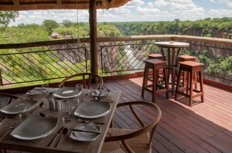 Victoria Falls Safari with Lunch and Sunset Cruise - 11:00 AM Victoria Falls guided walk: rainforest to cliff views