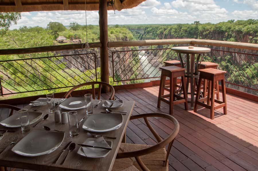 Victoria Falls Safari with Lunch and Sunset Cruise - 11:00 AM Victoria Falls guided walk: rainforest to cliff views