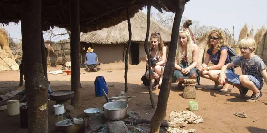 Victoria Falls Village Cultural Tour – Authentic Experience - Zambezi National Park drive and the arts-and-crafts stop