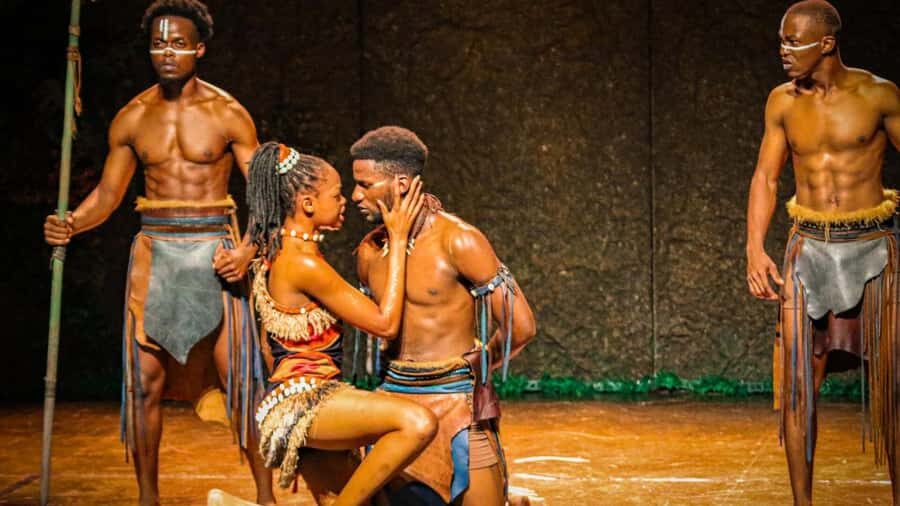 Victoria Falls:Theatre Simunye The Spirit of Africa,Zimbabwe - SIMUNYE Storyline: Bomani, Ndlovu, and the Search for Home